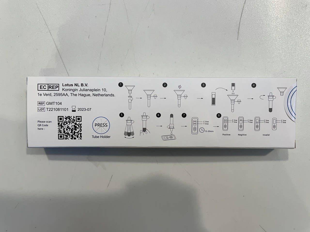 BIODETECT Rapid Antigen Saliva Test Kit 1s